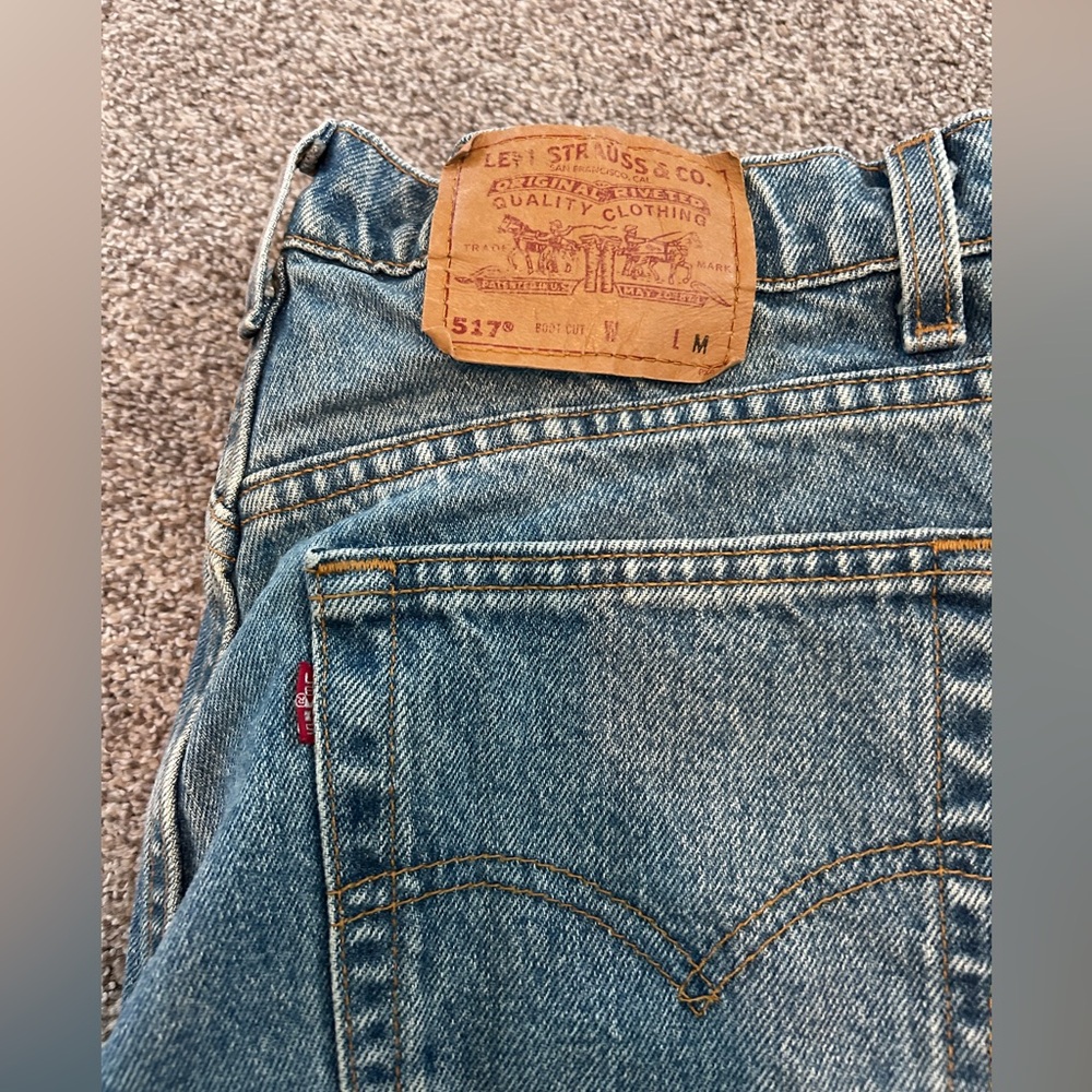 Vintage Levi’s 517 Bootcut Jeans Carolyn Bessette Kennedy fave
